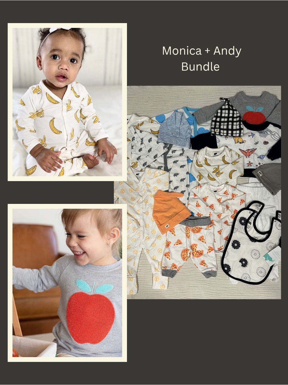 Monica + Andy Bundle (3-6 months)